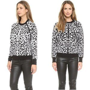 TORN By RONNY KOBO Chaviva Reversible Leopard Sweatshirt